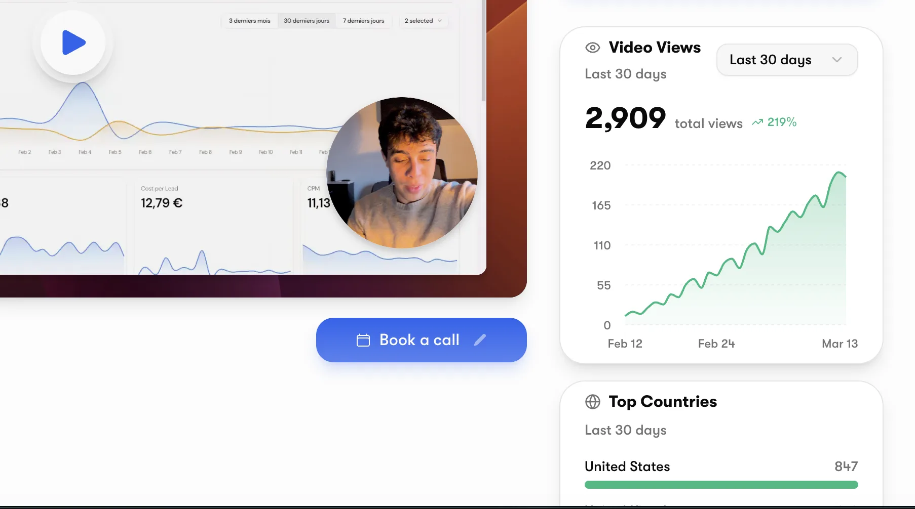 Analytics feature preview